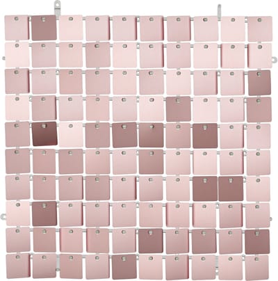 Backdrop Paneel – Rosé Vierkantjes
