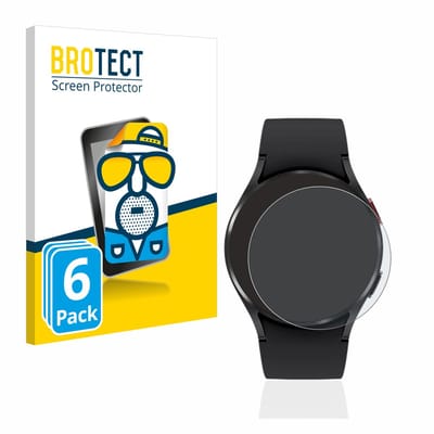 BROTECT - Screenprotector voor Samsung Galaxy Watch 4 (40mm) - Folie Beschermfolie matte 6 Stuks