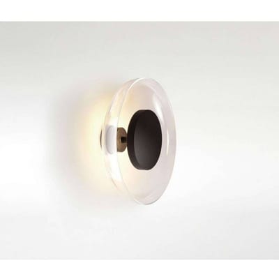 MARSET LED wandlamp Aura Plus Ø 25 cm On/Off, doorschijnend