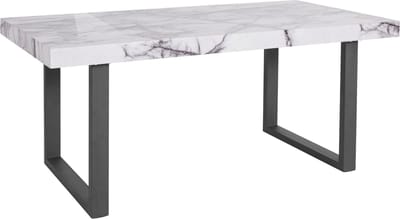 Fatima-Eettafel - 180 cm - Marmerlook