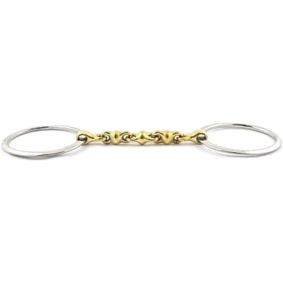 Mors 2 ringen voor paard met ballen Jump'In