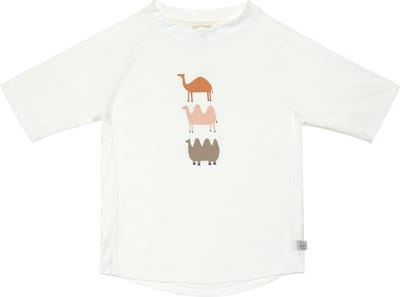 Lässig SPF Zwemshirt Korte Mouw Camel