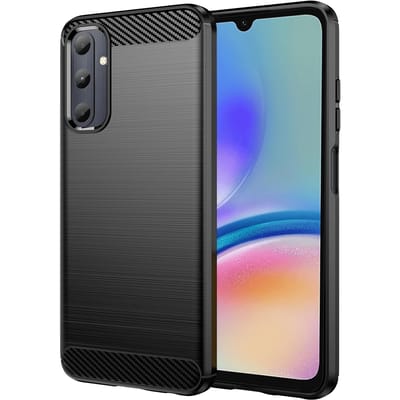 CaseBody Samsung Galaxy A05s Schokbestendig Hoesje Zwart