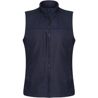 Regatta Dames/Dames Flux Softshell Gilet (Marine/Navy)