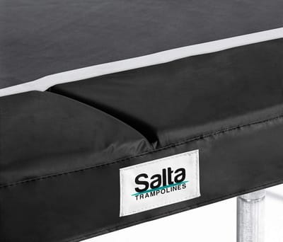 Trampoline Veiligheidsrand Zwart Rechthoekig 214 x 305 cm - Dikke Kwaliteit en Extra Lange Rok