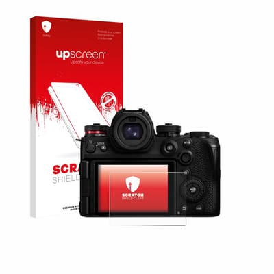 upscreen - Screenprotector voor Panasonic Lumix DC-S1RII - Folie Beschermfolie transparant