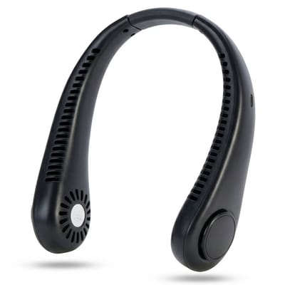 Cheqo® Nekventilator - Nek Ventilator - Neck Fan - Nek Fan - Halsventilator - Hals Ventilator - Draagbare Nekventilator - Nekventilator Oplaadbaar - Nekventilator USB - Nekventilator USB C - Gezichtsventilator