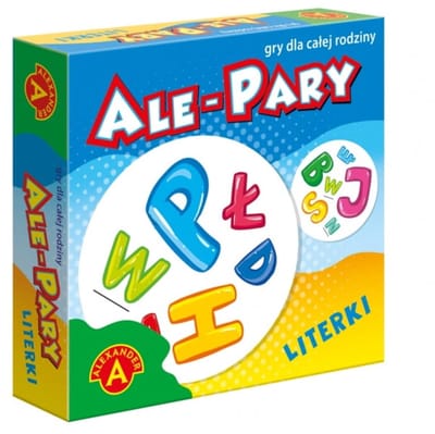 Alexander Ale Pary - Kaartspel - Literki - Educatief - Snelheidsspel - 31 Kaarten