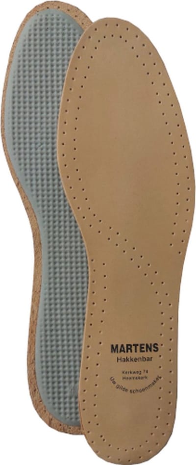 Ronilux Oran Leren Inlegzool - Lederzool - Latex Schuim - Vochtopnemend en Schokdempend - Maat 38/39