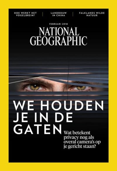 NATIONAL GEOGRAPHIC FEBRUARI 2018 EDITIE 2 TIJDSCHRIFT NEDERLANDS (WE HOUDEN JE IN DE GATEN)