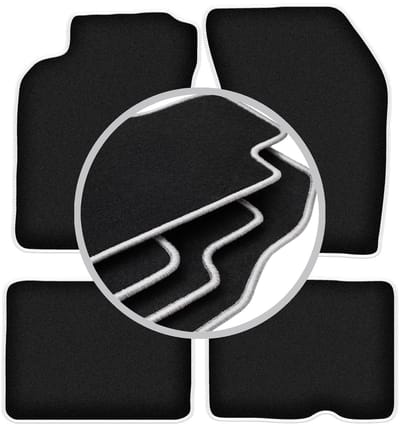 CARLUX-SILVER automatten voor: Nissan Almera N15 hatchback, sedan (1995-2000)