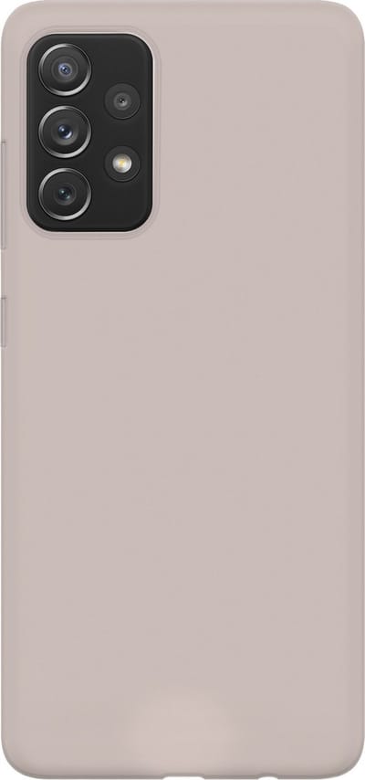 Ceezs Pantone siliconen hoesje geschikt voor Samsung Galaxy A72 - silicone Back cover in een unieke pantone kleur - beige