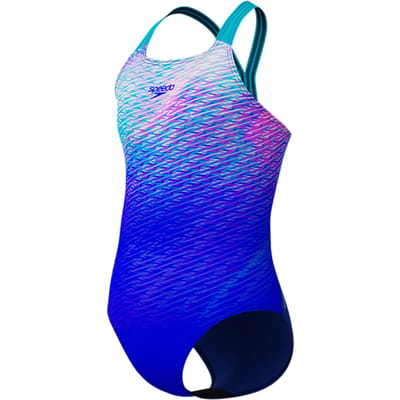 1-delig meisjes zwempak Speedo Print Power
