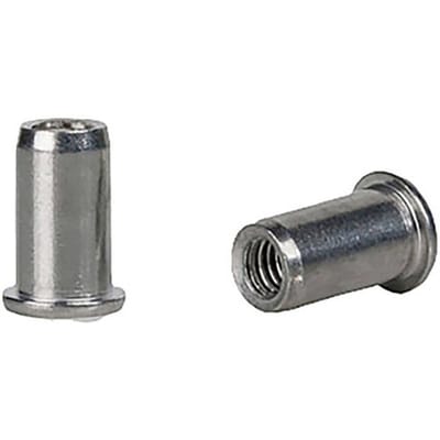Gesipa 1433713 Popmoer (Ø x l) 9 mm x 15.5 mm M6 Staal Staal Blindnietmutter St M6x9x15,5 Kleinkopf KS 0,25-3,5mm 250 stuk(s)