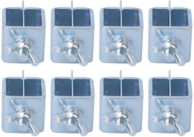 Dailygoods - Soldeer Klemmen 8 Stuks - Vlinder Vormige Bevestigingsmiddelen voor Auto en Truck Reparatie - Duurzaam en sterk - Metaal - Ideaal voor so...