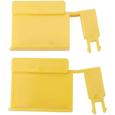 2 pièces 519 ?Clips à languette de verrouillage 7420B pour bande de filtre Accessoire de piscine Compatible pour Waterway Jaune yellow