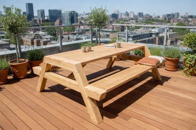 Rockwood® Picknicktafel Douglas Big Foot 2.00m