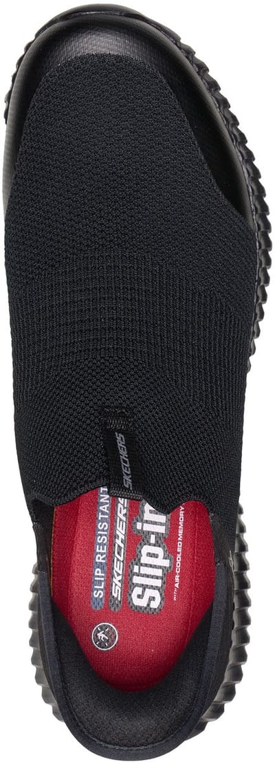 Skechers heren werkschoen Cessnock Rylind Slip-On 200171EC BLK zwart