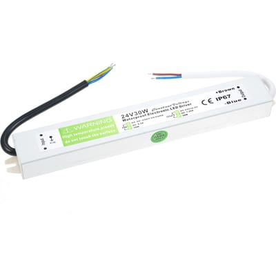 IP67 Waterdichte LED Driver Schakelende Voeding Transformator Adapter AC 90V-250V naar DC 24V 50W 24V 30W