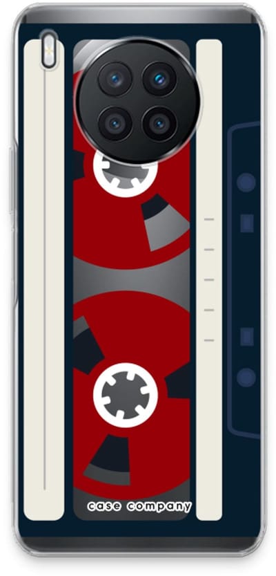 Case Company® - Hoesje geschikt voor Huawei Nova 8i hoesje - Here's your tape - Soft Cover Telefoonhoesje - Bescherming aan alle Kanten en Schermrand