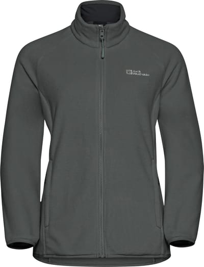 Jack Wolfskin MOONRISE FZ W Dames Outdoorjas - slate green