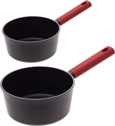 5Five - Steelpannen - Alle warmtebronnen - Set 2x - Dia 19 en 21 cm