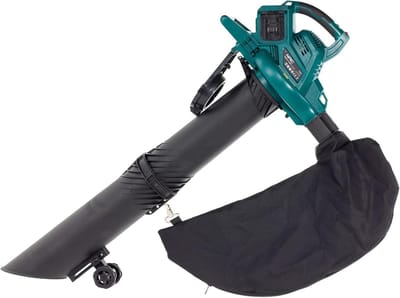 Bladblazer Stofzuiger - Tuinapparaat - Tuinonderhoud - Krachtige 40V motor - 35L opvangzak - Zwart-groen
