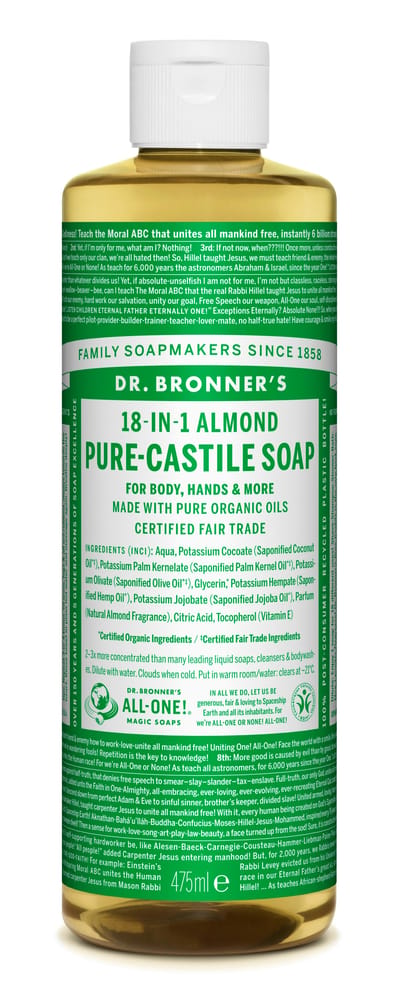 Dr. Bronner’s Dr. Bronner&rsquo;s Magic Soap Almond 475 ml