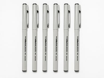 6 Stuks ArtLine Ball 2000 0.4mm Fine Tip Zwart Pen kopen | Zwarte fijne pen
