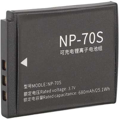 Dailygoody - NP-70S Camerabatterij - Oplaadbare Li-ion - Langdurige Kracht - Compact - Bescherming Tegen Overladen - Geschikt voor Mini 99 - 680 mAh