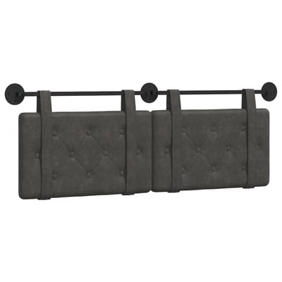 vidaXL - Hangend - hoofdbord - Antiek - PU