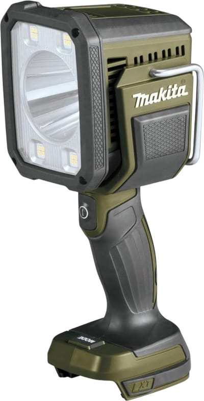 Makita DML 812 O accu-handspot 18 V 1250 lm LED olijfgroen Outdoor Adventure speciale editie Solo - zonder accu, zonder oplader