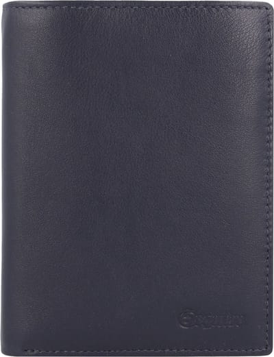Esquire Viktoria Portemonnee RFID Leer 10 cm - Dames - Staand formaat - blau