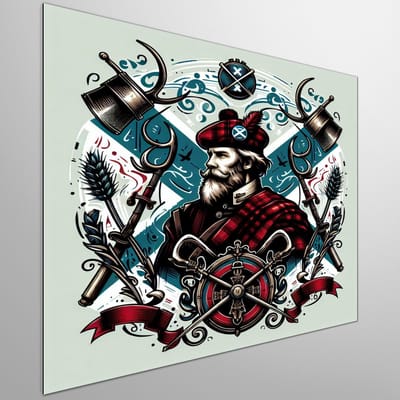 Kunstprint | Wanddecoratie | Dibond | 60 × 60 cm