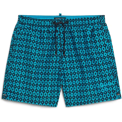 Superdry - Gerecyclede zwemshort met print - 38 cm - Heren - Zwembroeken