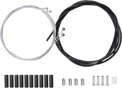 Universele Fietskabels Set voor Rem en Versnelling, Inclusief End Caps, O-Ringen en Accessoires voor Fietsonderdelen