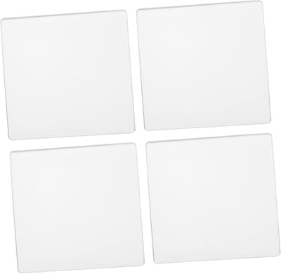 Antislipmat Wasmachine - Vloerbeschermer Meubelpad - Trillingsdemping Geluidsreductie - Schokbestendig Siliconen Materiaal - 7x7x0.5cm - Transparant