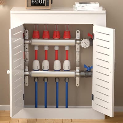 Radiatorafdekking PVC - Verwarmingskast Plank - Ruimte Verfraaien - Gereedschapsvrije Montage - Diverse Maten - Wit