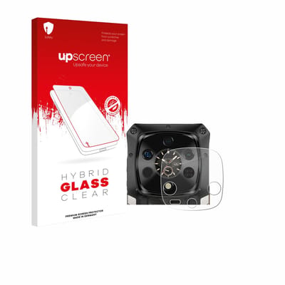 upscreen - Screenprotector voor Ulefone Armor 28 Ultra Thermal (ALLEEN Camera) - Folie Beschermfolie Beschermglas transparant