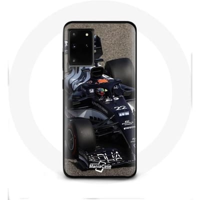 Case voor Samsung galaxy S11 plus Formule 1 Yuki Tsunoda F1 coureur Blauw