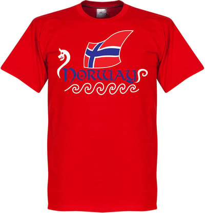 Noorwegen Flag T-Shirt - XL