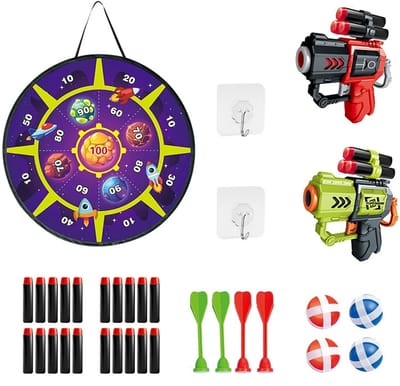 MIRO® Dartbord Voor Kinderen- Dartspel - Klittenband - Speelgoed Voor Kinderen - Complete Set - Shooting Game - Kindvriendelijk