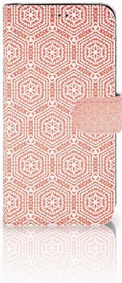 Samsung Galaxy A10 Telefoon Hoesje Pattern Orange