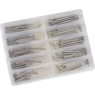 Professionele horlogeband sluiting buis wrijvingspen drukstangen pennen klinknagel uiteinden reparatie accessoire gray