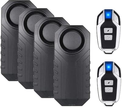 Draadloos Fietsalarm 113dB - Waterdicht en met Afstandsbediening - Anti-diefstal Systeem