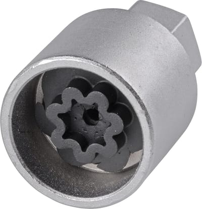 SW-Stahl 02385L-6 velgslot demontage adapter I passend voor Mercedes-Benz I adapter 306 I demontage gereedschap voor het losmaken van het wielslot I ontgrendelingsgereedschap voor velgsloten