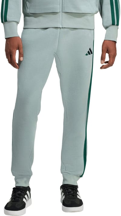 adidas Broek Heren Essentials 3 Stripes Fleece Groen - Maat 3XL