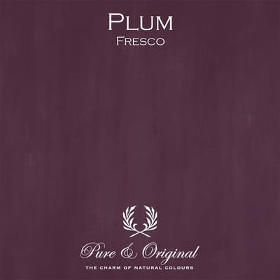 Pure & Original Fresco Kalkverf Plum 1 L