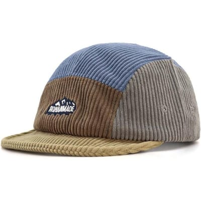 Retro Corduroy Baseballpet Streetwear Stijl Japanse Stijl Zonneklep Pet Zachte Top Verstelbaar 5-Panel Pet Lente Herfst Winter gray