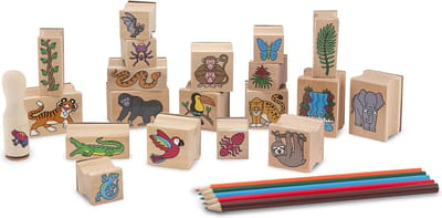 Melissa & Doug - Stamp-A-Scene - Rain Forest